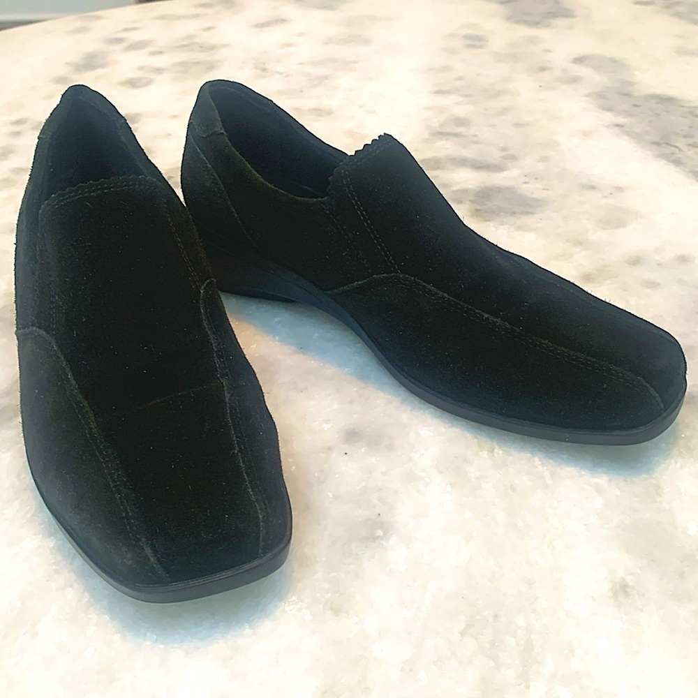 La Canadienne 💦WATERPROOF💦 Wedge Shoes Black 7.5